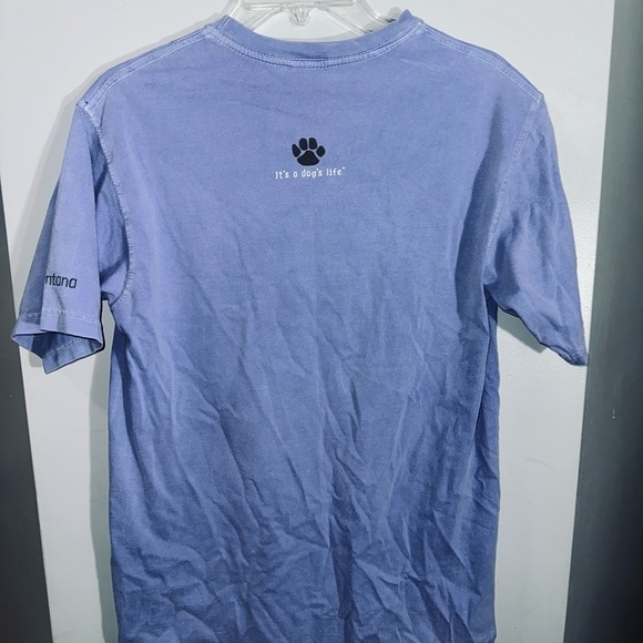 It’s a Dog’s Life blue fetch Tshirt size small - Picture 5 of 7